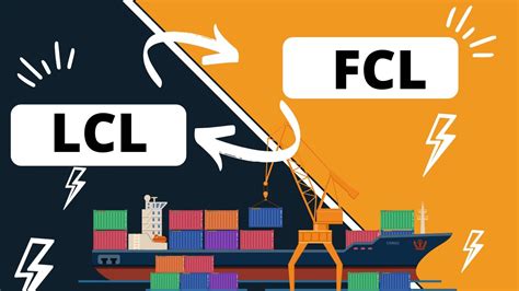 lcl vs fcl shipment